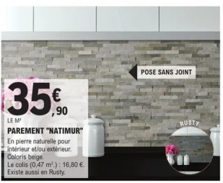 Parement Natimur