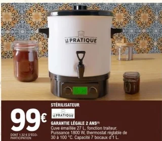 Stérilisateur Le Pratique