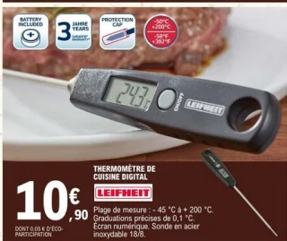 Thermomètre de cuisine digital Leifheit