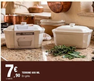 Terrine en grès 600 ml Maison Chef
