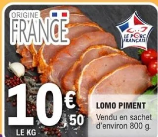 Lomo piment