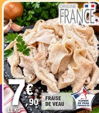 Fraise de veau