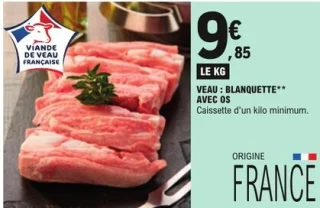 Blanquette de veau avec os