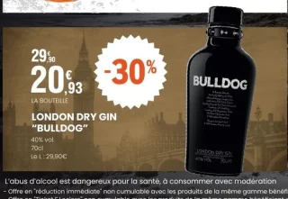London Dry Gin "Bulldog"