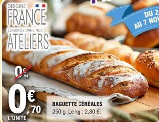 Baguette céréales