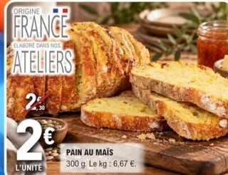 Pain au maïs