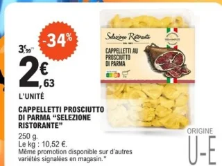 Cappelletti prosciutto di Parma "Selezione Ristorante"