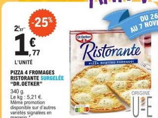 Pizza 4 fromages Ristorante surgelée "Dr.Oetker"