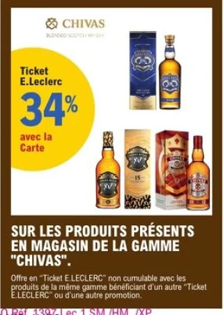Whiskies de la gamme "Chivas"
