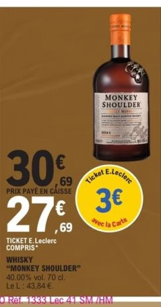 Whisky "Monkey Shoulder"