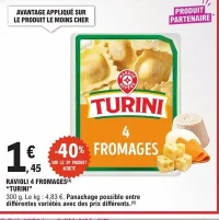 Ravioli 4 Fromages Turini