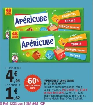 Apéricube Long Drink 19,5% MAT.GR.