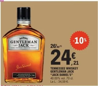 Tennessee Whiskey Gentleman Jack Jack Daniel's