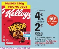 Céréales Trésor Kellogg's