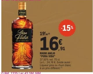 Rhum Anejo Pura Vida