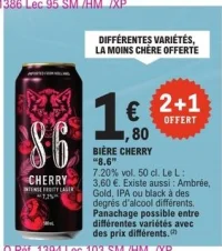 Bière Cherry 8.6