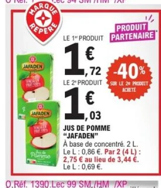 Jus de pomme Jafaden