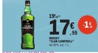 WHISKY "CLAN CAMPBELL"