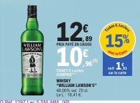 WHISKY "WILLIAM LAWSON'S"