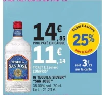 IG Tequila Silver San José
