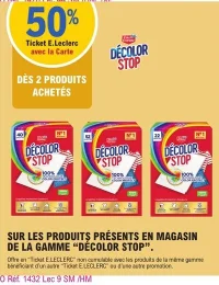 Produits de la gamme Décolor Stop