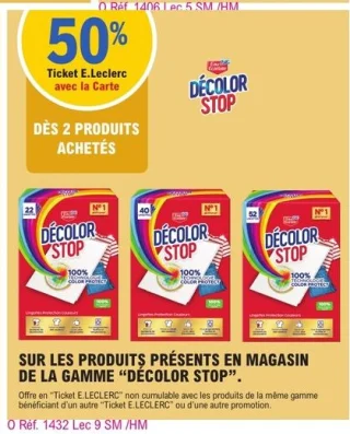 Gamme "DÉCOLOR STOP"