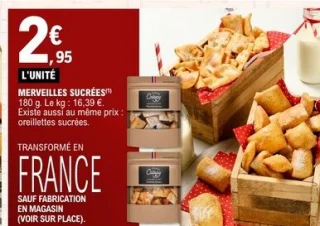 Merveilles sucrées