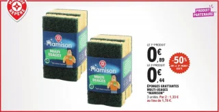 Éponges grattantes multi-usages "MAMISON"