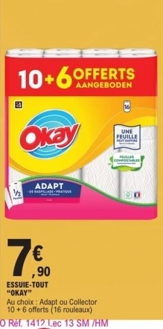 Essuie-tout "OKAY"