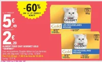 Aliment pour chat Gourmet Gold Gourmet
