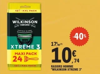 Rasoirs homme "WILKINSON XTREME 3"