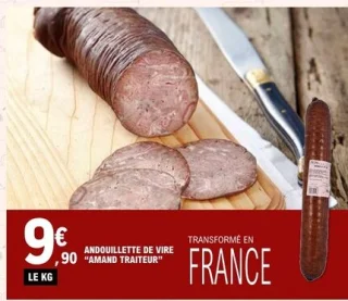 Andouillette de Vire Amand Traiteur