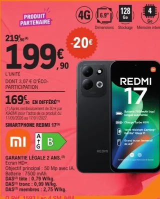 Smartphone REDMI 17 Xiaomi