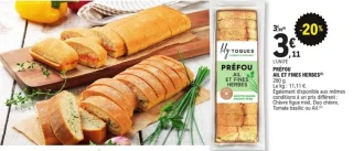 Préfou ail et fines herbes Lily Toques