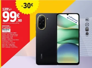 Smartphone Redmi A5 3 Go/64 Go