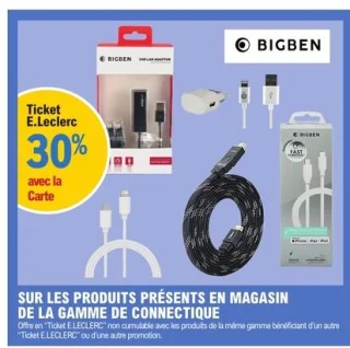 Gamme de connectique Bigben
