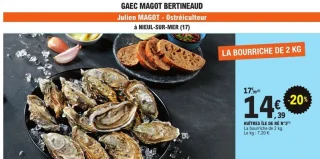 Huîtres Île de Ré N°3 GAEC MAGOT BERTINEAUD