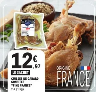 Cuisses de canard confites Fine France