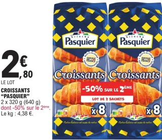 Croissants Pasquier