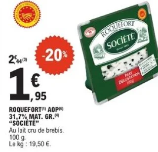 Roquefort AOP "Société"