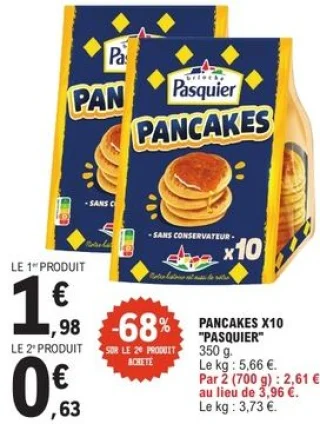 Pancakes X10 Pasquier