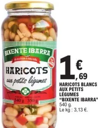 HARICOTS BLANCS AUX PETITS LÉGUMES "BIXENTE IBARRA"