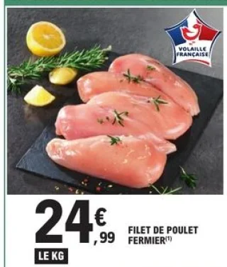 Filet de poulet fermier Papet
