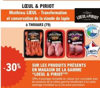 Produits de la gamme Lœil & Piriot