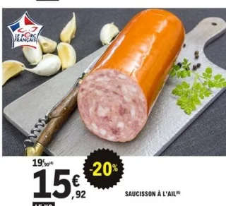 Saucisson à l'ail Paul BEGEIN