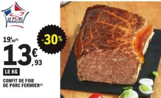 Confit de foie de porc fermier Maison Giffaud