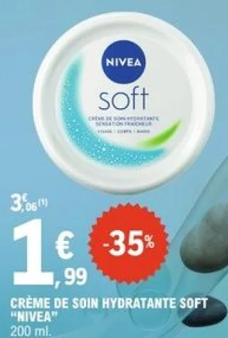 Crème de soin hydratante Soft Nivea