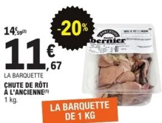 Daniel Bernier Chute de Rôti à l'Ancienne 1 kg