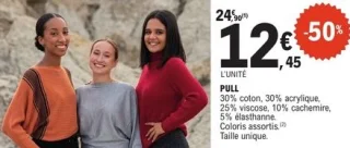 Pull femme