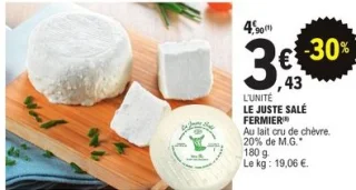 Le Juste Salé Fermier Saboureau
